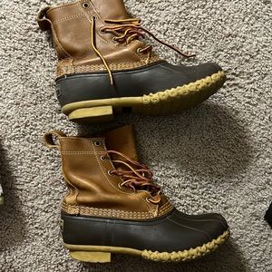 Bean Duck Boots 8” from LL Bean size 6-6.5